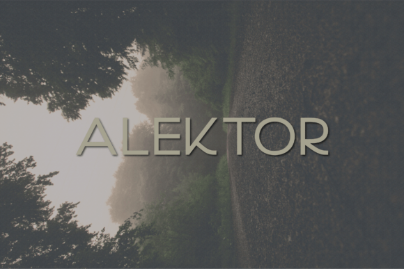 Alektor: A Modern Sans Serif Typeface for Polished Digital Brands