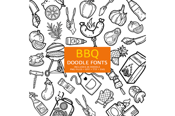 Bbq Doodle: A Playful Script Font for Editorial Charm