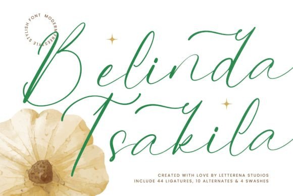 Belinda Tsakila: A Luxury Script Font That Elevates Your Brand