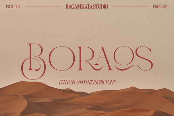 Boraos: A Refined Serif Font for Digital Branding