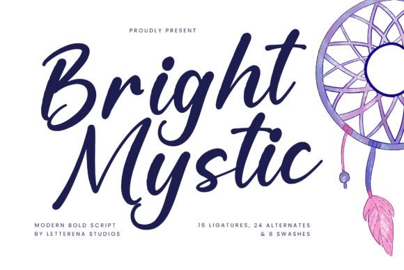 Bright Mystic: A Luxury Script Font That Elevates Real Branding Work
