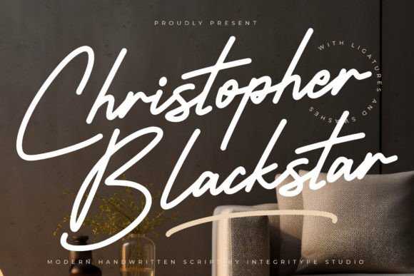 Christopher Blackstar: A Handwritten Font That Earns Its Place in Real Campaigns