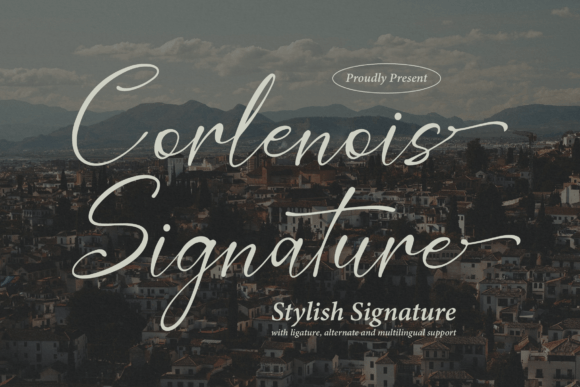 Corlenois Signature: A Handwritten Font That Elevates Your Brand