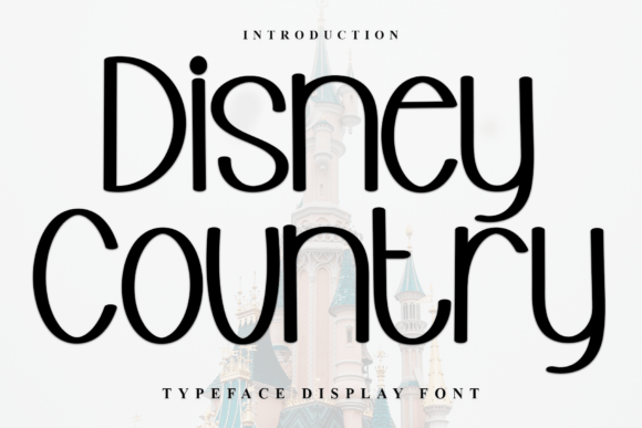 Disney Country Font: A Friendly, Polished Sans Serif for Small Business Branding