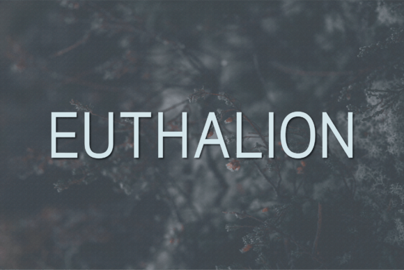 Euthalion: A Sophisticated Sans Serif for Thoughtful Branding
