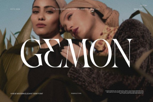 Gemon: A Serif Font That Speaks with Quiet Confidence