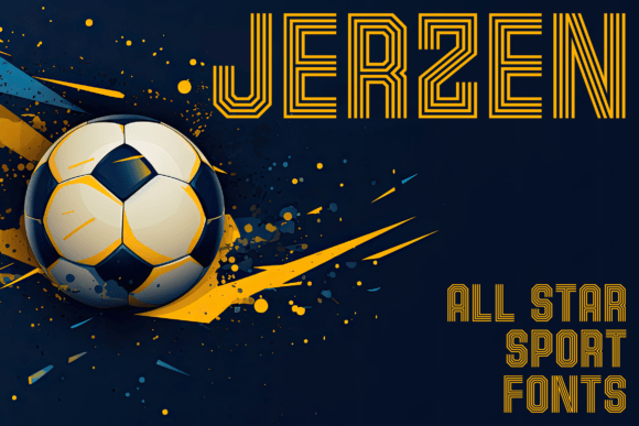Jerzen: A Bold Sans Serif Font That Makes Your Brand Instantly Memorable