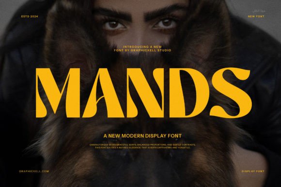 Mands: A Serif Font That Feels Like a Quiet Conversation