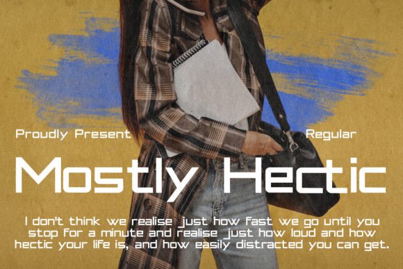 Mostly Hectic: A Calm, Confident Sans Serif for Thoughtful Design