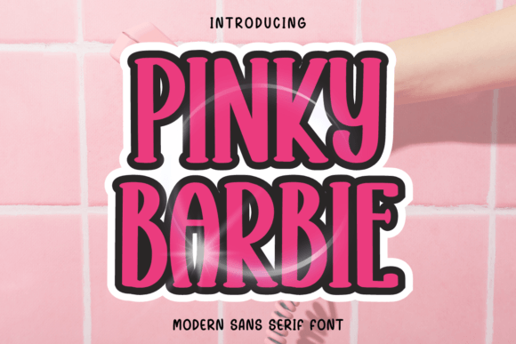 Pinky Barbie: A Whimsical Sans Serif for Playful Campaigns