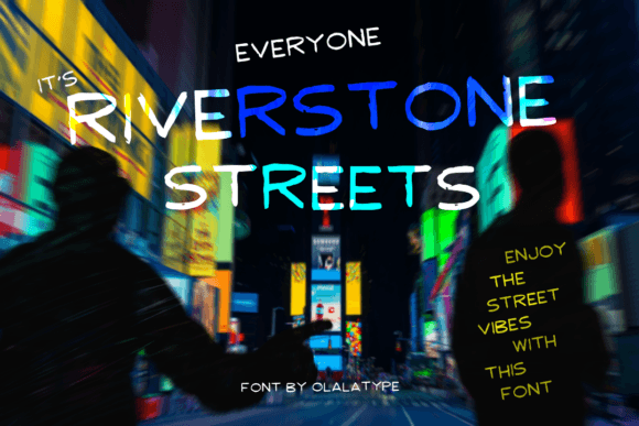 Riverstone Streets: A Handwritten Typeface That Feels Like Home