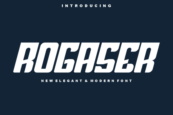 Rogaser: A Bold Sans Serif Font for Scroll-Stopping Marketing