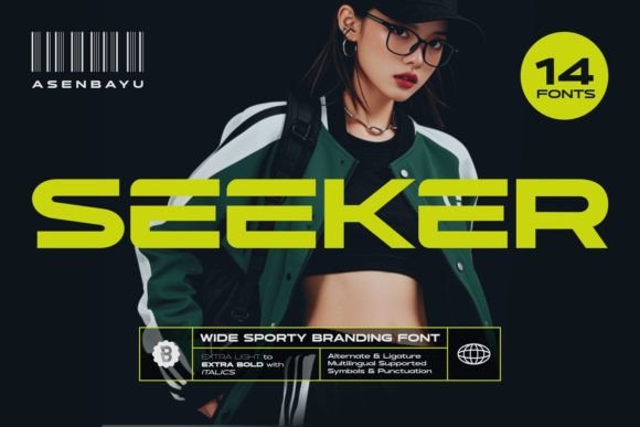 Seeker: A Confident, Modern Sans Serif