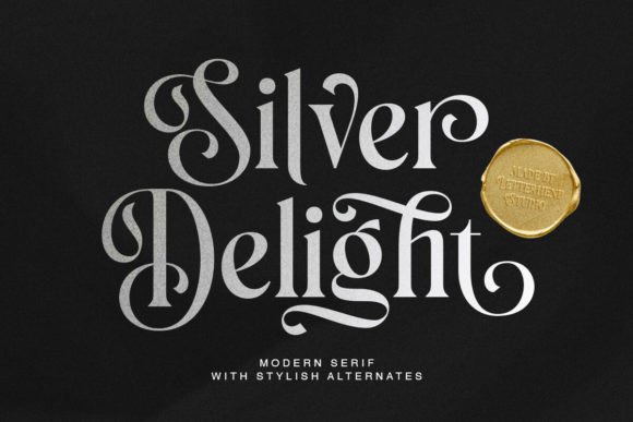 Silver Delight: A Serif That Makes Your Campaign Stand Out