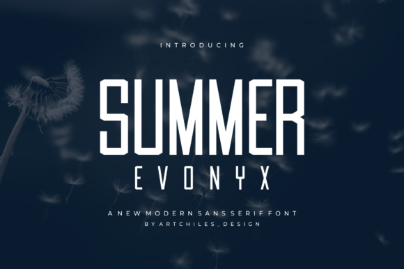 Summer Evonyx: A Modern Sans Serif for Editorial Clarity