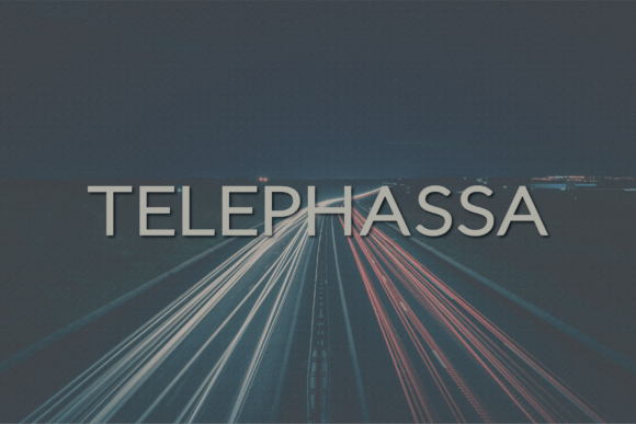 Telephassa: A Modern Sans Serif Typeface for Campaign Clarity