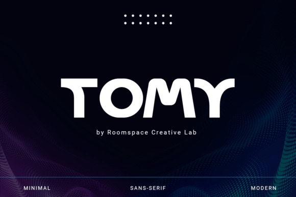 Tomy: A Modern Sans Serif Font for Handmade Creators